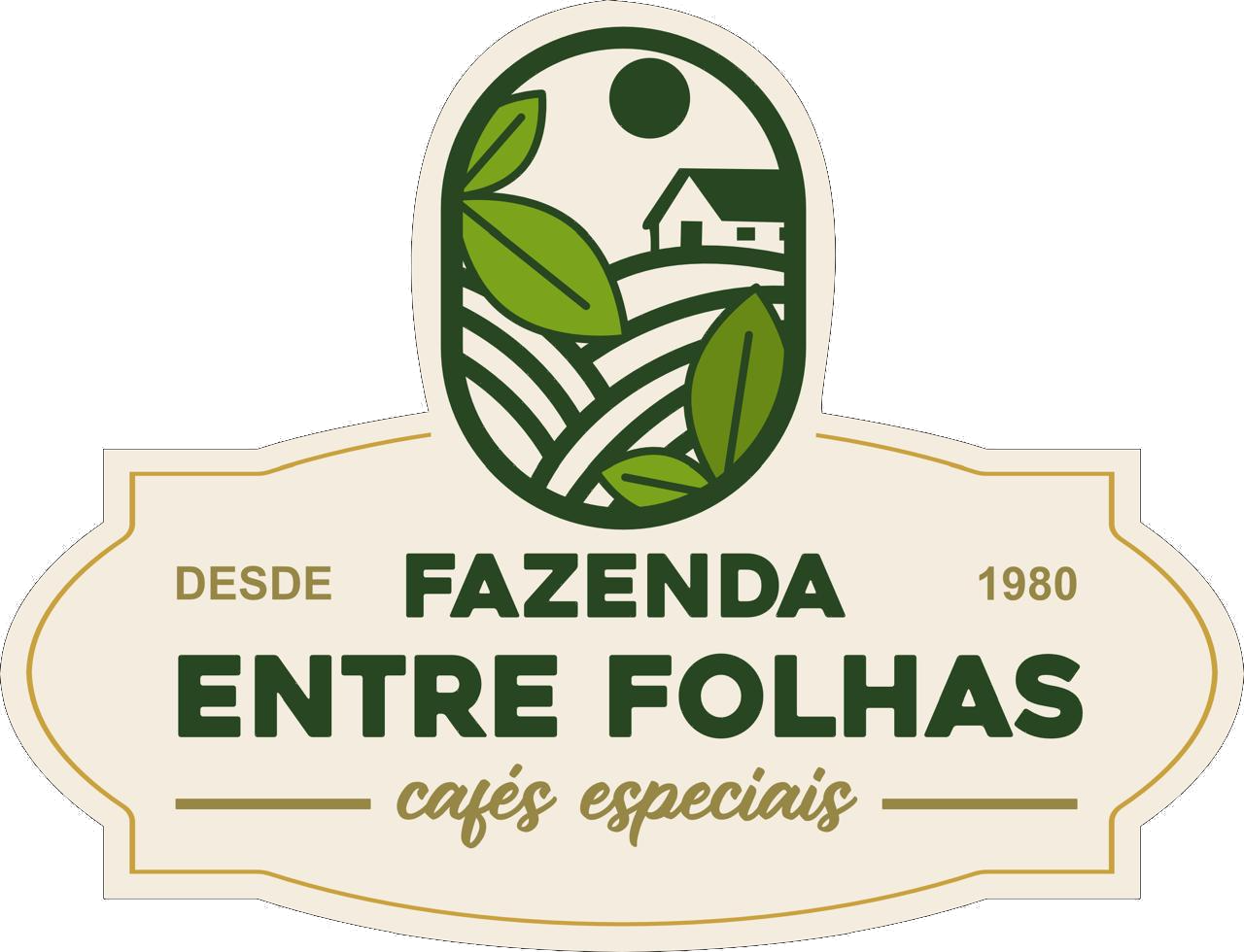 Logotipo oficial da Fazenda Entre Folhas